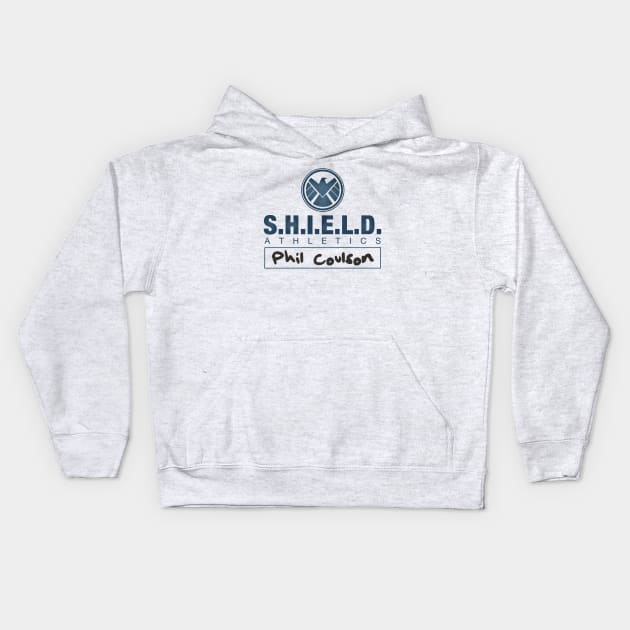 SHIELD Athletics Kids Hoodie by DesignsByDrew